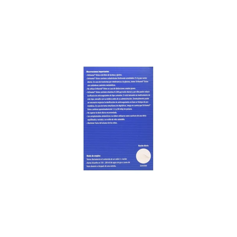 Orthomol Osteo, 30 sobres | Farmacia Barata Orthomol Osteo, 30 sobres | Farmacia Barata