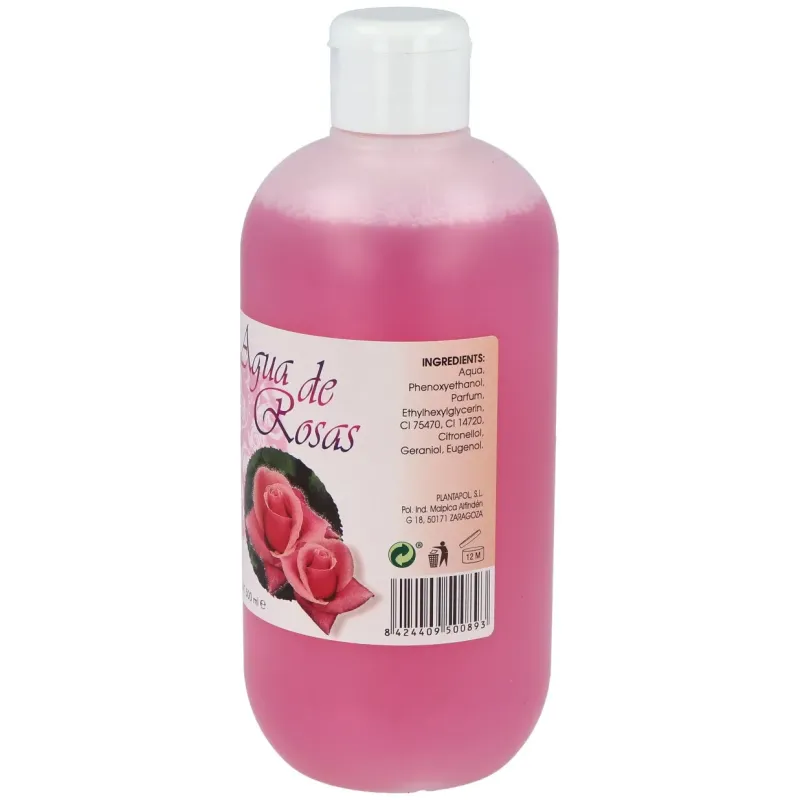 Plantapol Agua de Rosas 500ml | Farmacia Barata