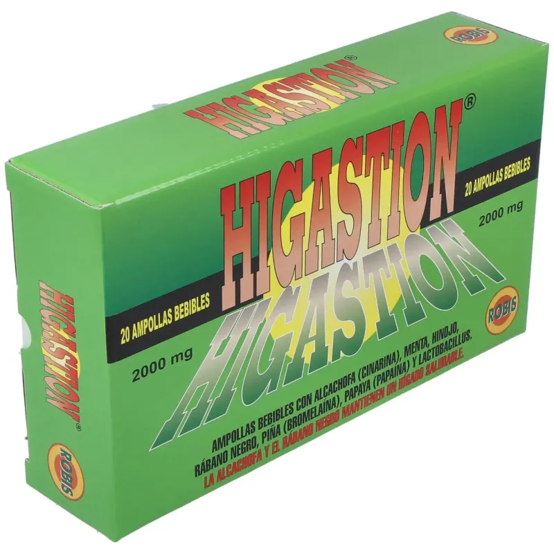 Higastion 20 ampollas | Farmacia Barata Higastion 20 ampollas | Farmacia Barata