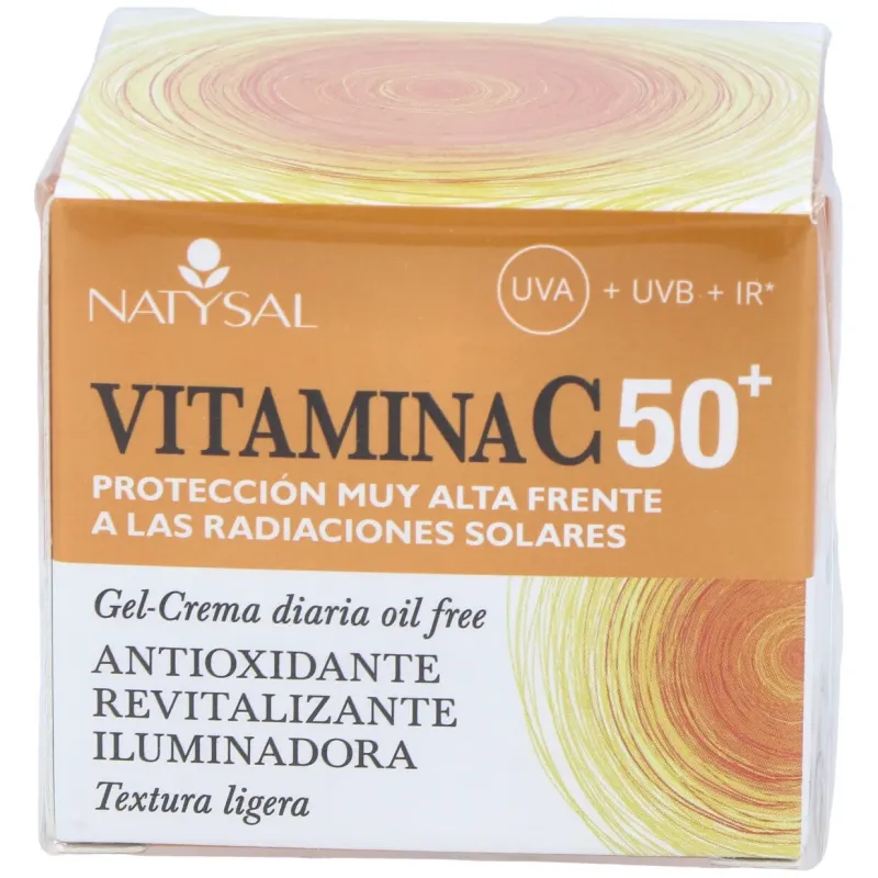 Crema Vitamina C Facial Natysal 50ml | Farmacia Barata
