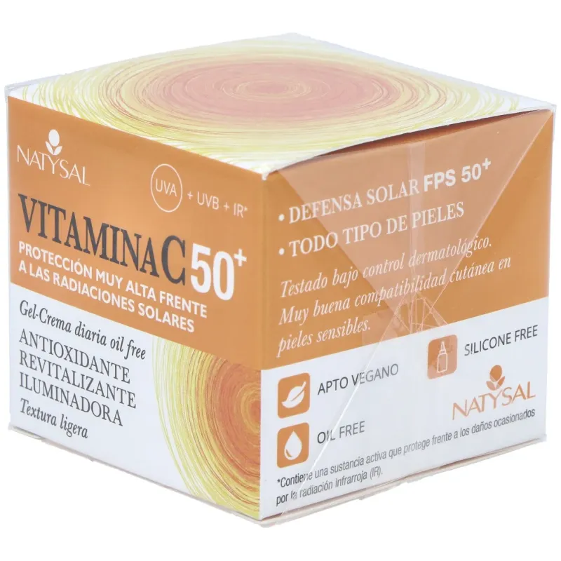 Crema Vitamina C Facial Natysal 50ml | Farmacia Barata