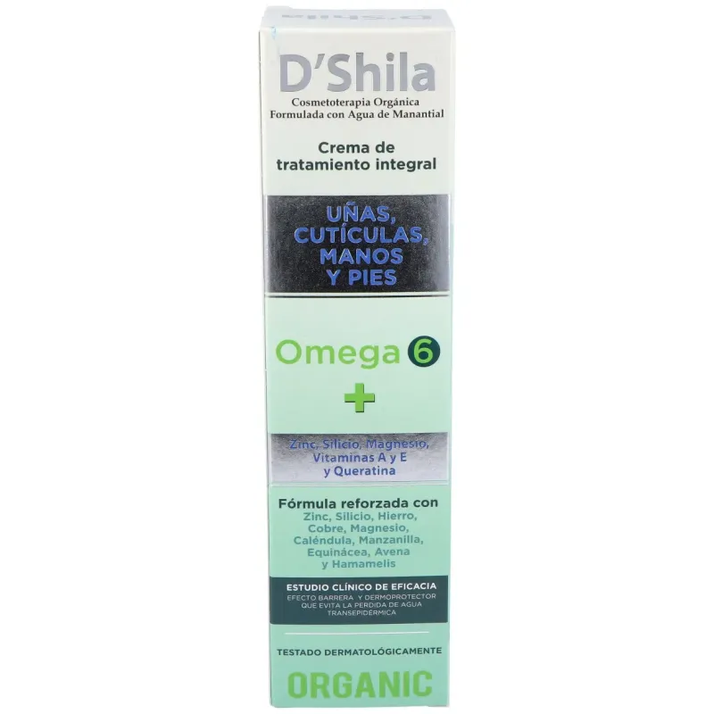 D´Shila Crema Manos Uñas Cutículas 250ml | Farmacia Barata