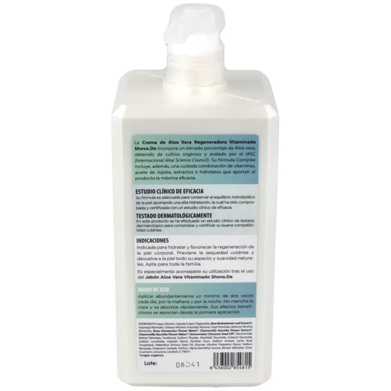 Shova Crema Aloe Complex, 1000ml | Farmacia Barata Shova Crema Aloe Complex, 1000ml | Farmacia Barata