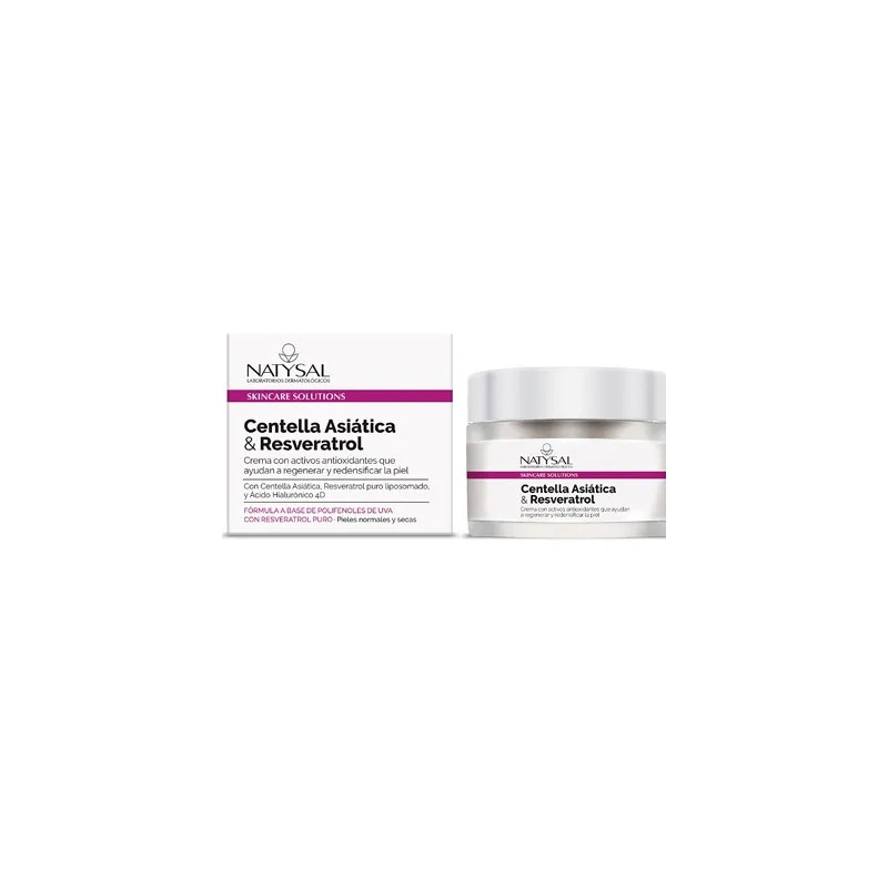 Crema Centella Resveratrol 50 ml Natysal | Farmacia Barata Crema Centella Resveratrol 50 ml Natysal | Farmacia Barata