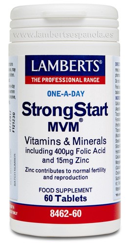LAMBERTS StrongStart MVM®, 60 comprimidos.