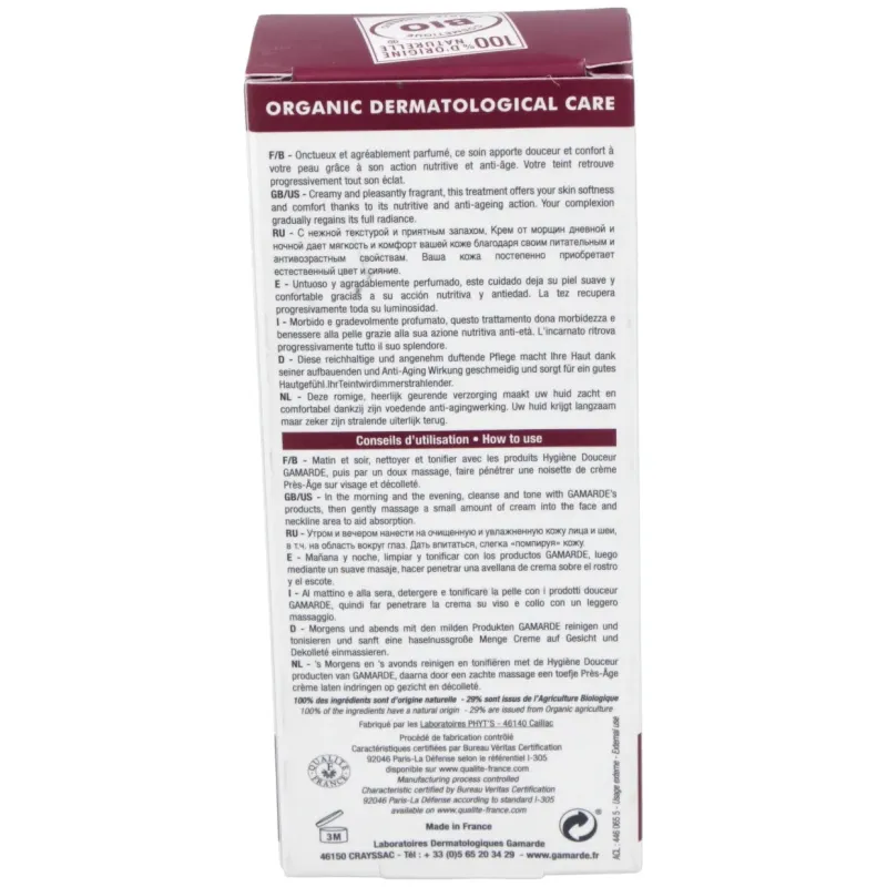 Gamarde Crema Antiedad Día/Noche | Farmacia Barata