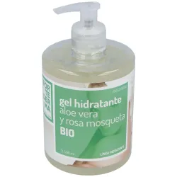 Herbora Gel Hidratante aloe rosa mosqueta, 500 ml