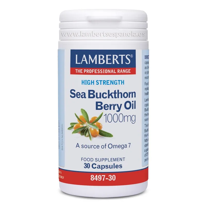 LAMBERTS Espino Amarillo 1000 mg, 30 cápsulas.