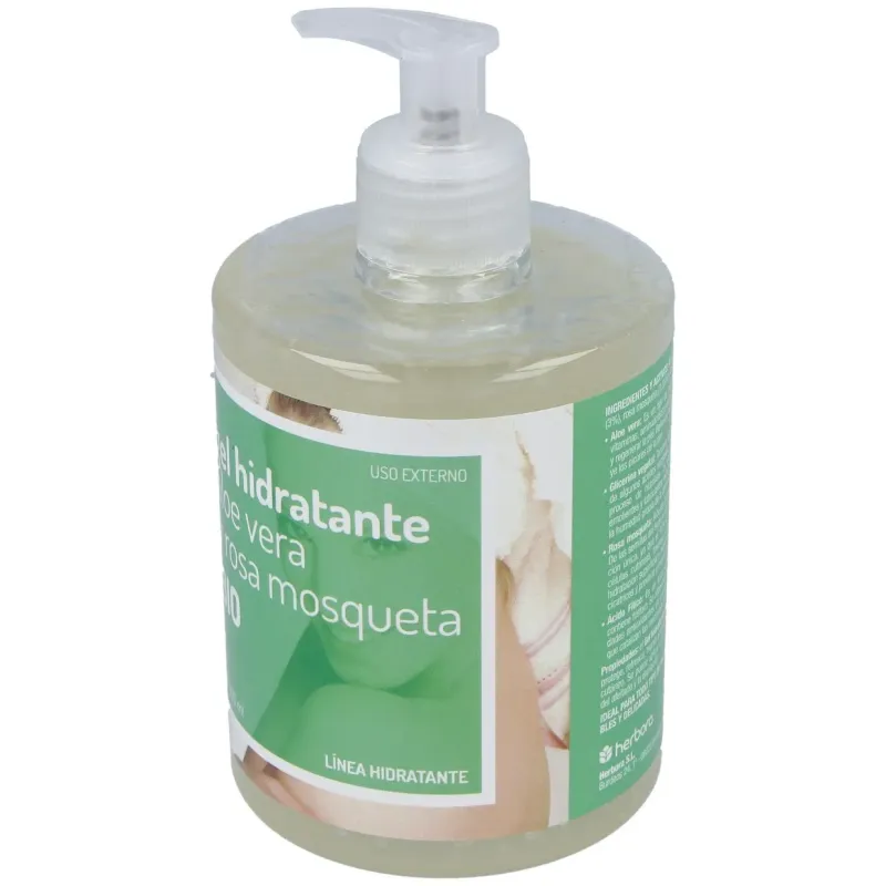 Gel Hidratante Aloe Rosa Mosqueta 500 ml | Farmacia Barata Gel Hidratante Aloe Rosa Mosqueta 500 ml | Farmacia Barata