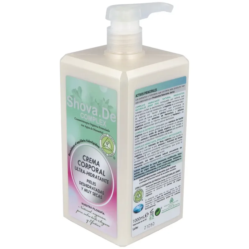 Crema Ultrahidratante Shova De 1000 ml | Farmacia Barata Crema Ultrahidratante Shova De 1000 ml | Farmacia Barata