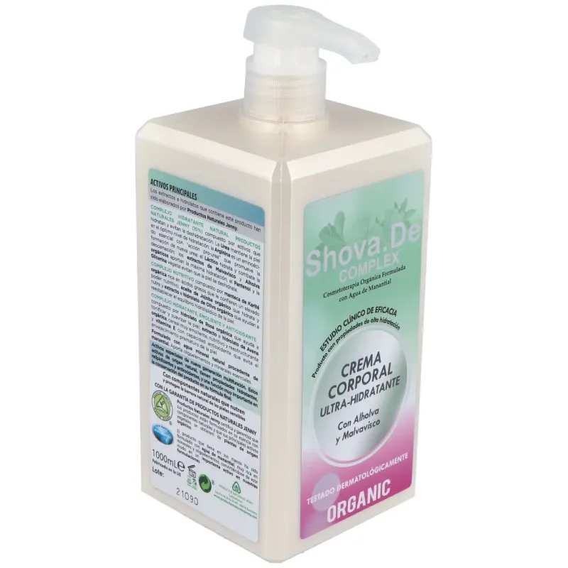 Crema Ultrahidratante Shova De 1000 ml | Farmacia Barata Crema Ultrahidratante Shova De 1000 ml | Farmacia Barata
