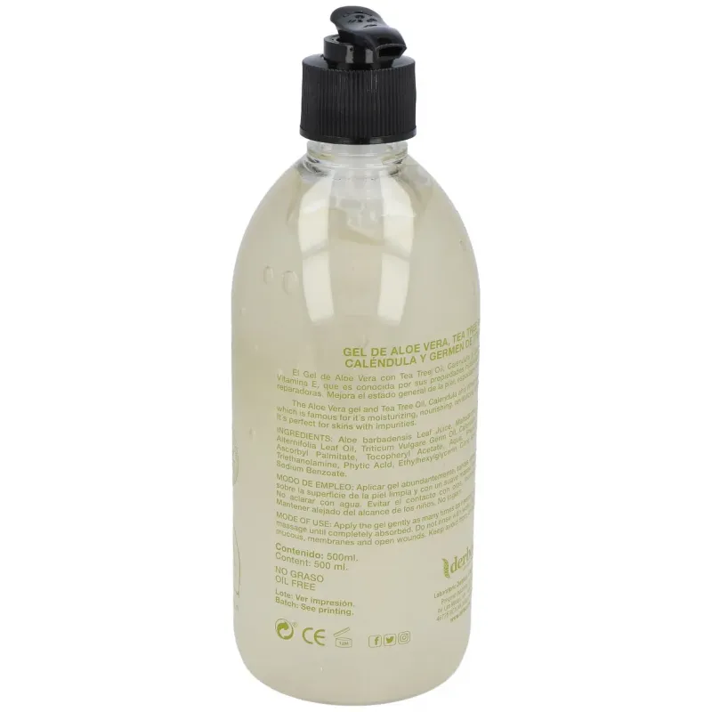 Derbos Gel Aloe Vera Árbol de Té 500ml | Farmacia Barata Derbos Gel Aloe Vera Árbol de Té 500ml | Farmacia Barata