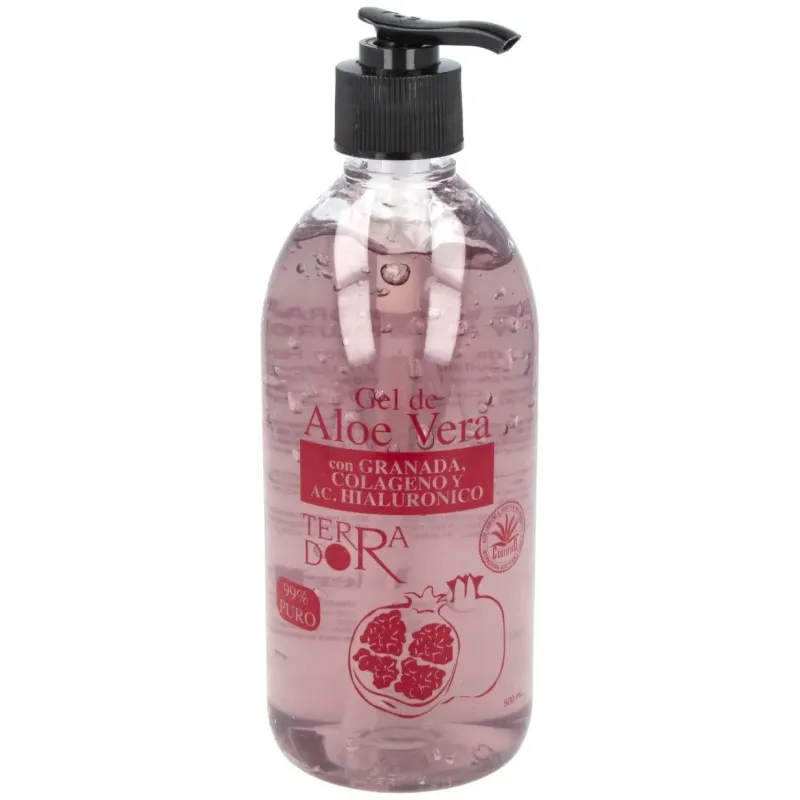 DERBOS Gel Aloe Vera Granada 500 ml | Farmacia Barata