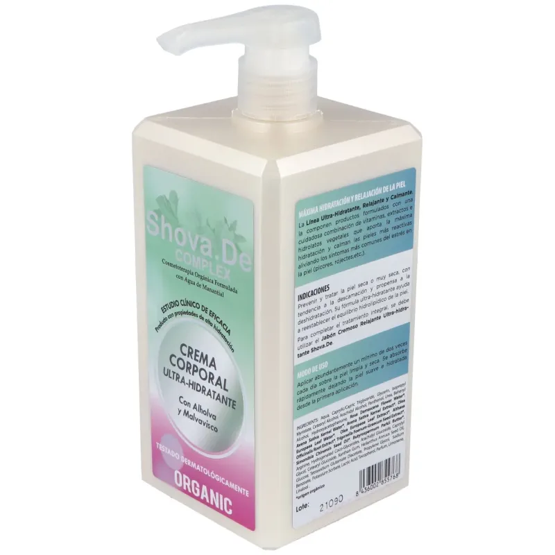 Crema Ultrahidratante Shova De 1000 ml | Farmacia Barata Crema Ultrahidratante Shova De 1000 ml | Farmacia Barata