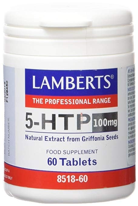 LAMBERTS 5-HTP 100 mg, 60 comprimidos.