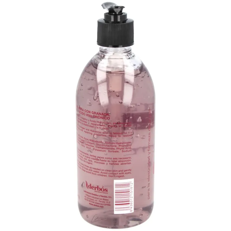 DERBOS Gel Aloe Vera Granada 500 ml | Farmacia Barata