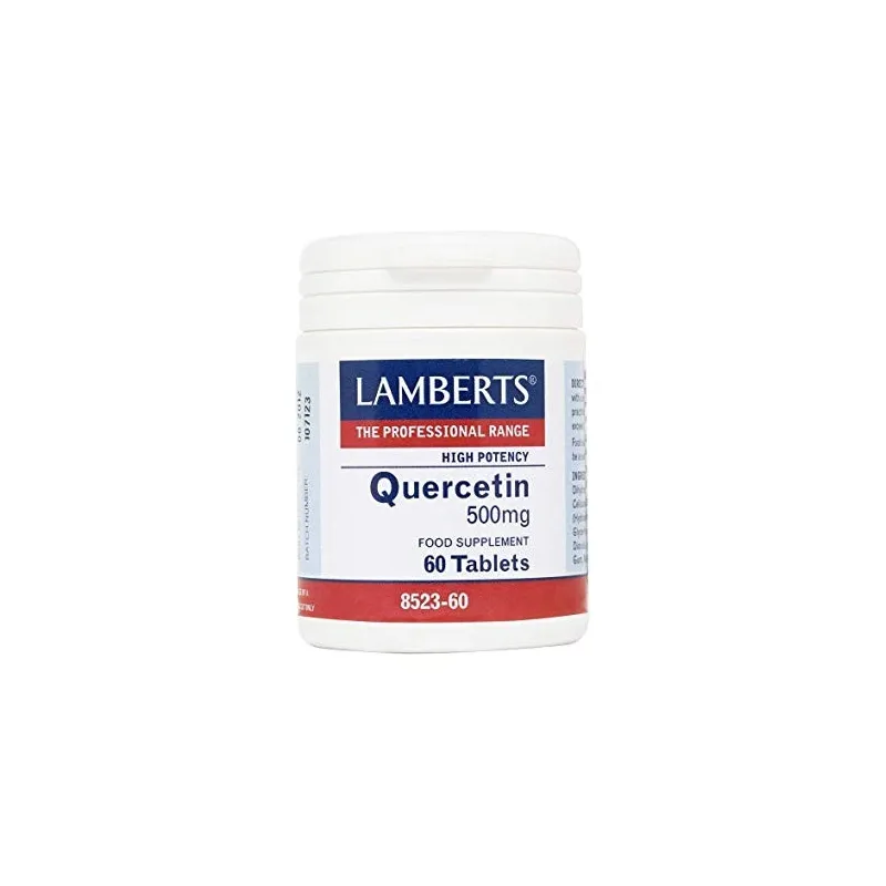 LAMBERTS Quercitina 500 mg, 60 comprimidos. LAMBERTS Quercitina 500 mg, 60 comprimidos.