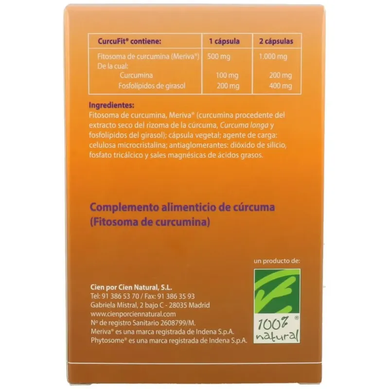 Curcufit 90cap 100% Natural | Farmacia Barata Curcufit 90cap 100% Natural | Farmacia Barata