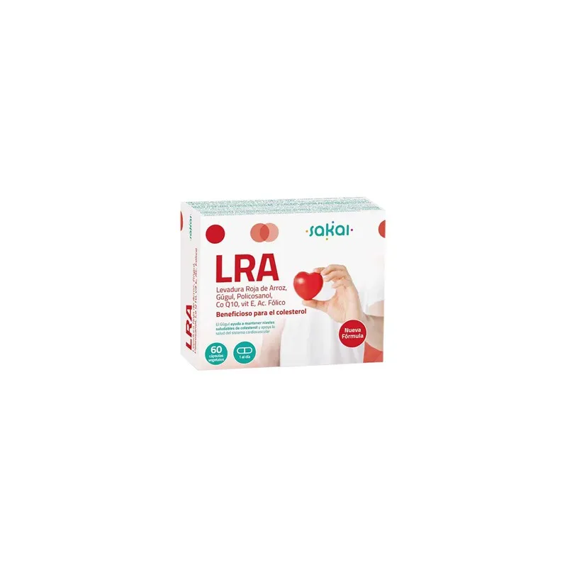 Levadura Roja de Arroz Sakai 60 cápsulas | Farmacia Barata