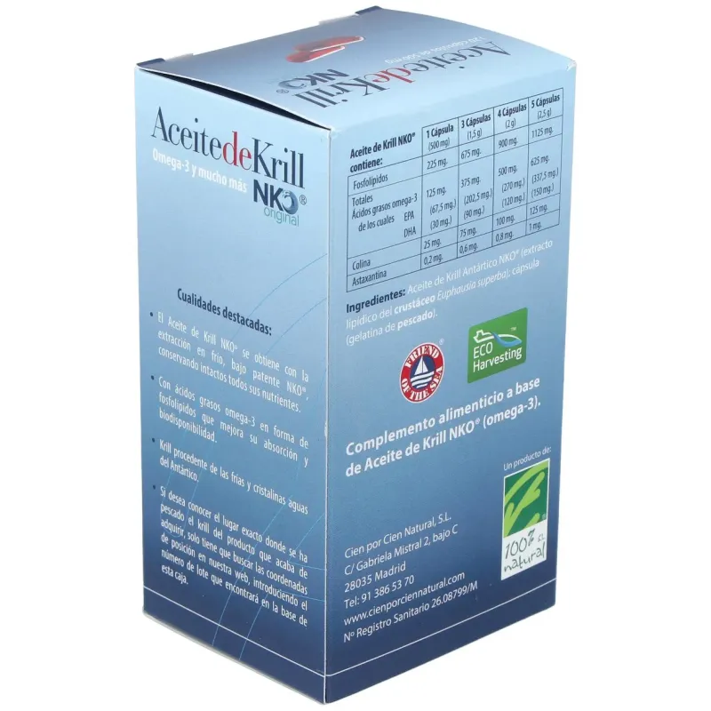 Cienporcien Krill NKO 120cap | Farmacia Barata