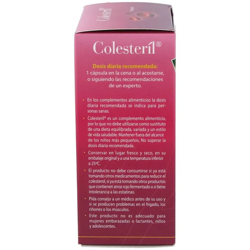 Colesteril 90 cápsulas 100% natural | Farmacia Barata Colesteril 90 cápsulas 100% natural | Farmacia Barata
