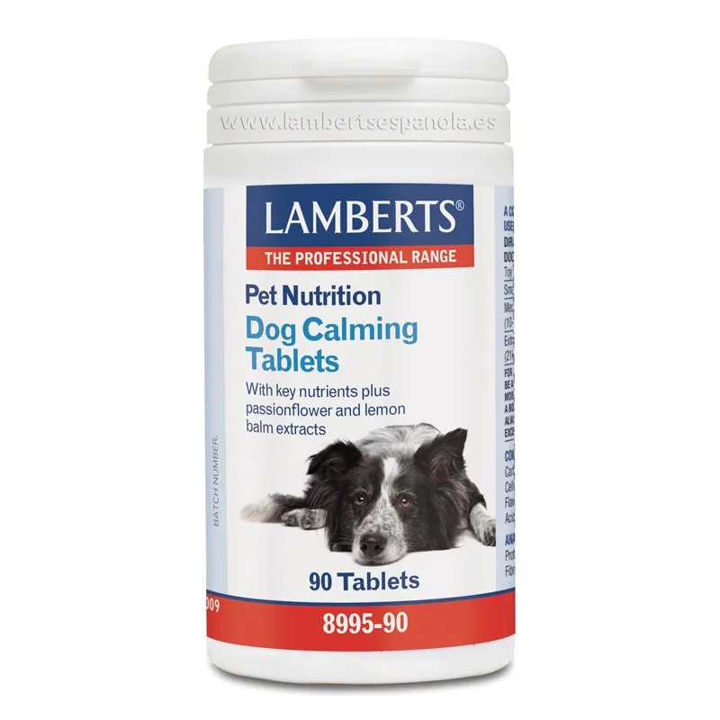 LAMBERTS Tabletas calmantes para perros, 90 tabletas.