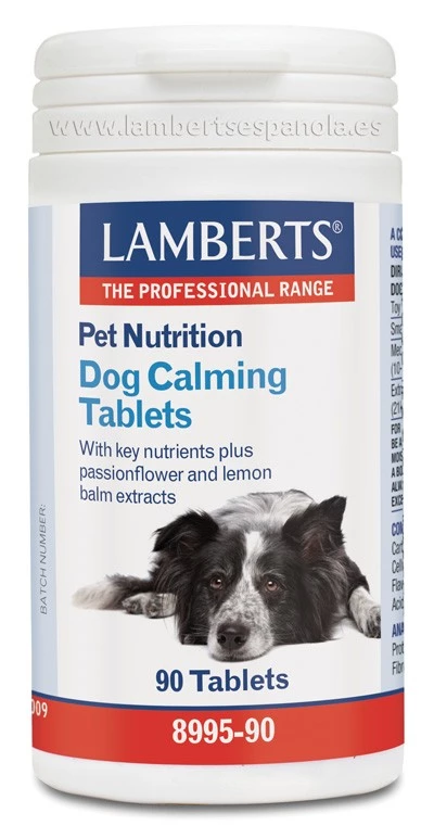 LAMBERTS Tabletas calmantes para perros, 90 tabletas.