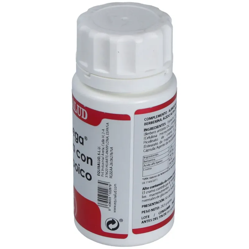 Holomega Berberina Ácido Alfa-Lipoico 50 cápsulas | Farmacia Barata Holomega Berberina Ácido Alfa-Lipoico 50 cápsulas | Farmacia Barata