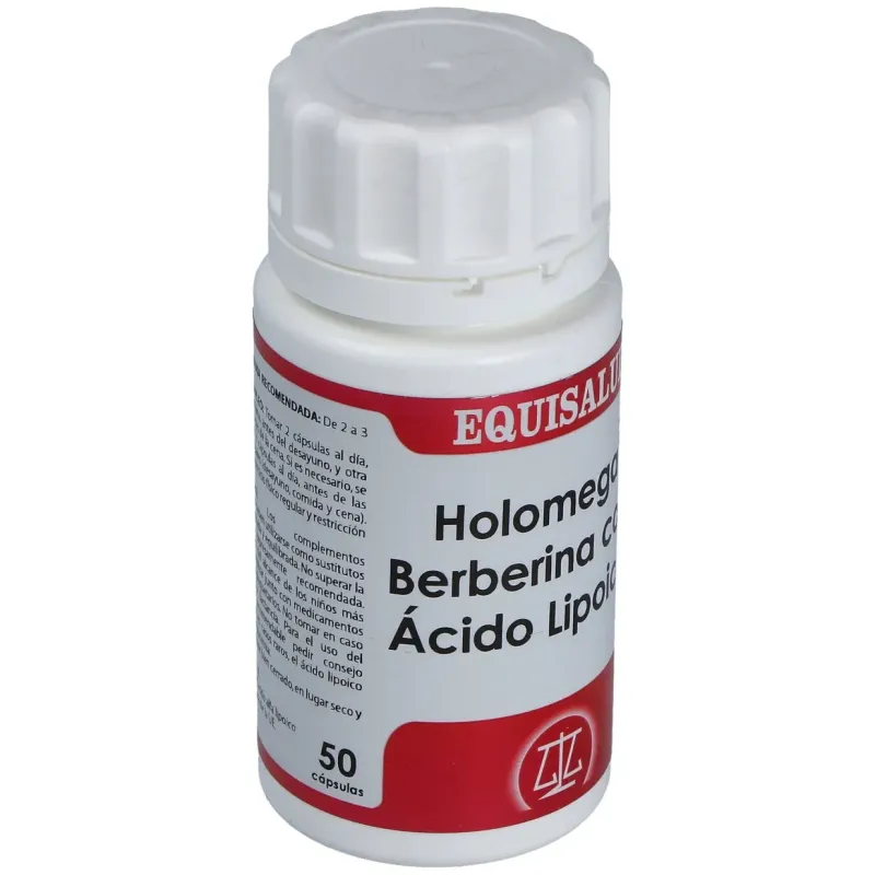 Holomega Berberina Ácido Alfa-Lipoico 50 cápsulas | Farmacia Barata Holomega Berberina Ácido Alfa-Lipoico 50 cápsulas | Farmacia Barata