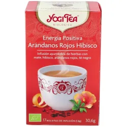 Yogi Tea Energía Positiva Arándano, 17 sobres