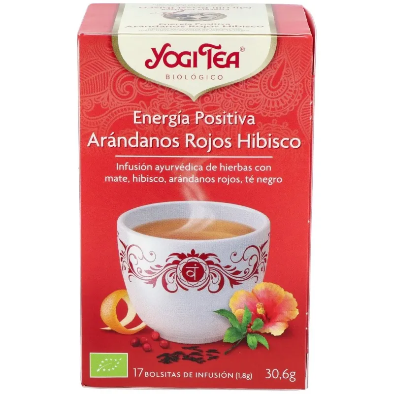 Yogi Tea Energía Positiva Arándano | Farmacia Barata Yogi Tea Energía Positiva Arándano | Farmacia Barata