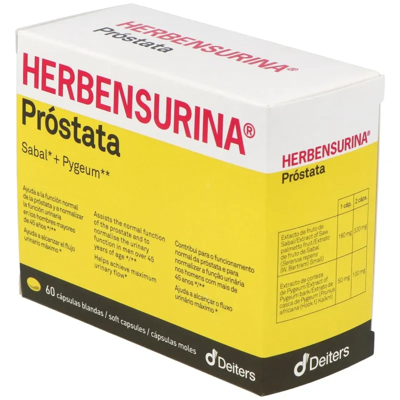 Herbensurina Prostata 60 cápsulas | Farmacia Barata Herbensurina Prostata 60 cápsulas | Farmacia Barata