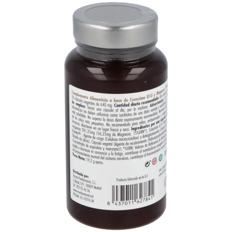 Mundo Natural Coenzima Q10 Plus Ubiquinol | Farmacia Barata