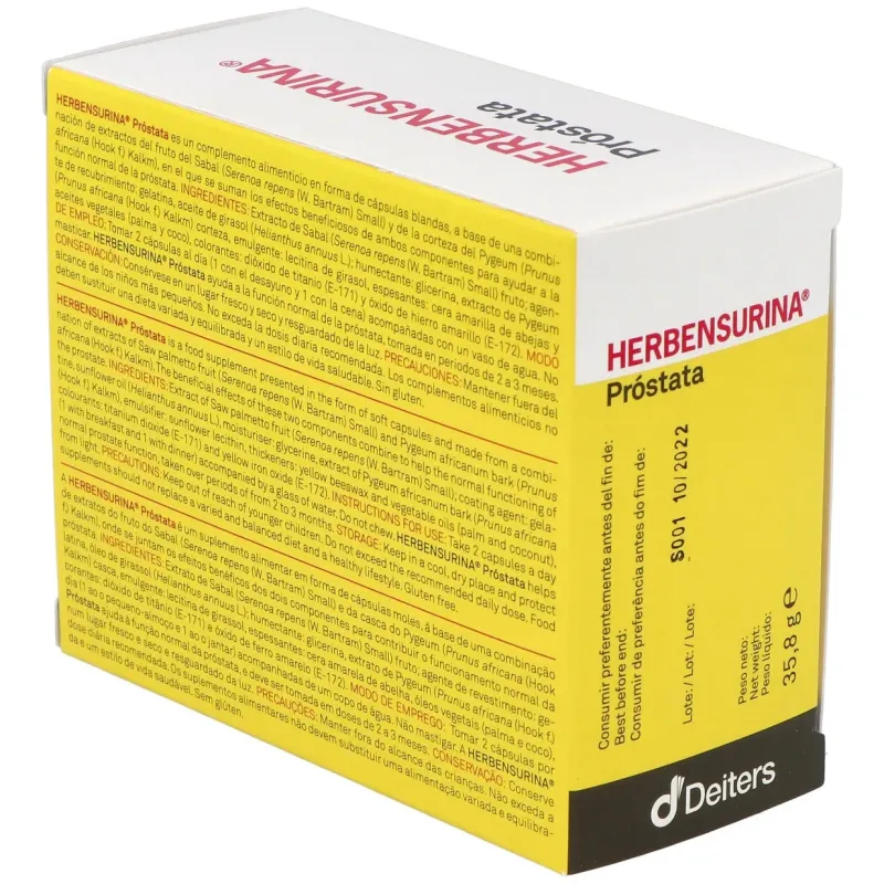 Herbensurina Prostata 60 cápsulas | Farmacia Barata Herbensurina Prostata 60 cápsulas | Farmacia Barata