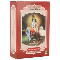 Henna Castaño Cobrizo Radhe Shyam | Farmacia Barata
