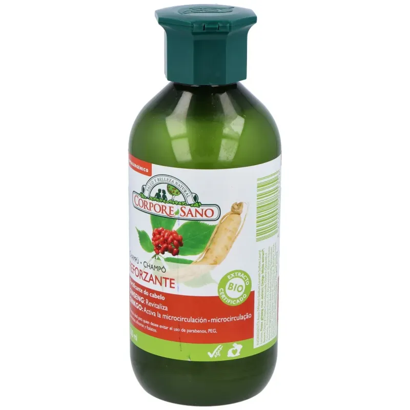Corpore Sano Champú Ginseng Eco 300ml | Farmacia Barata Corpore Sano Champú Ginseng Eco 300ml | Farmacia Barata