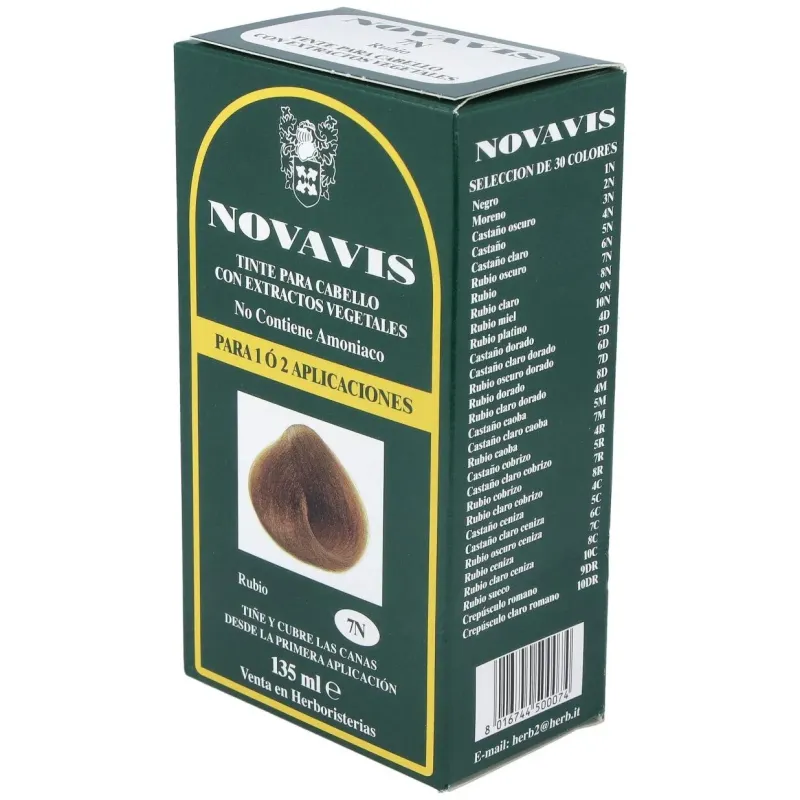 Novavis Tinte 7N Rub | Farmacia Barata
