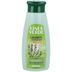 Romero Champú Antigrasa, 400ml, Verde