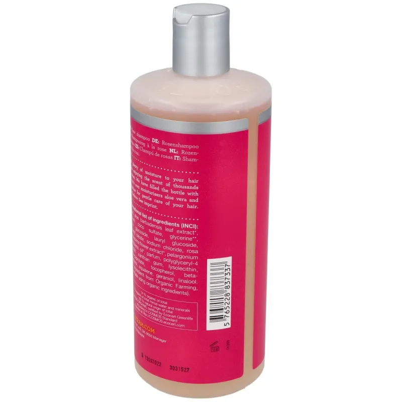 Urtekram Champú Rosa 500 ml | Farmacia Barata