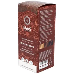 Khadi Herbal Color Castaño Medio 100g | Farmacia Barata Khadi Herbal Color Castaño Medio 100g | Farmacia Barata