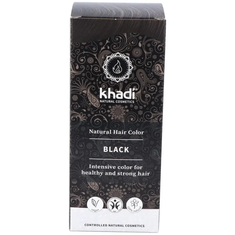 Khadi Herbal Color Negro 100g | Farmacia Barata Khadi Herbal Color Negro 100g | Farmacia Barata