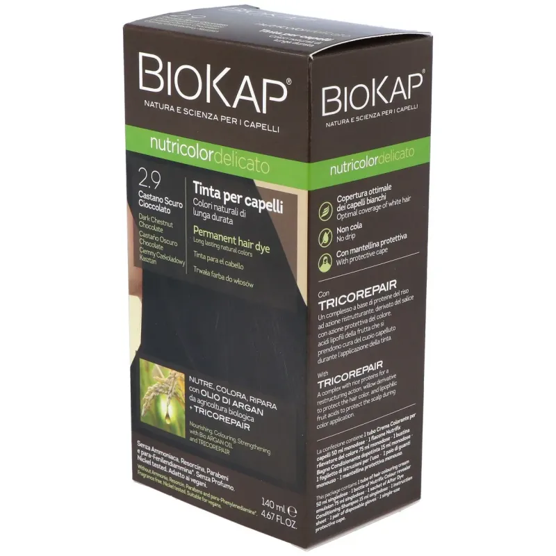 Biokap Tinte Delicato Castaño Oscuro 2.90 | Farmacia Barata