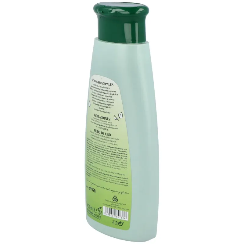 Romero Champú Antigrasa, 400ml, Verde | Farmacia Barata Romero Champú Antigrasa, 400ml, Verde | Farmacia Barata