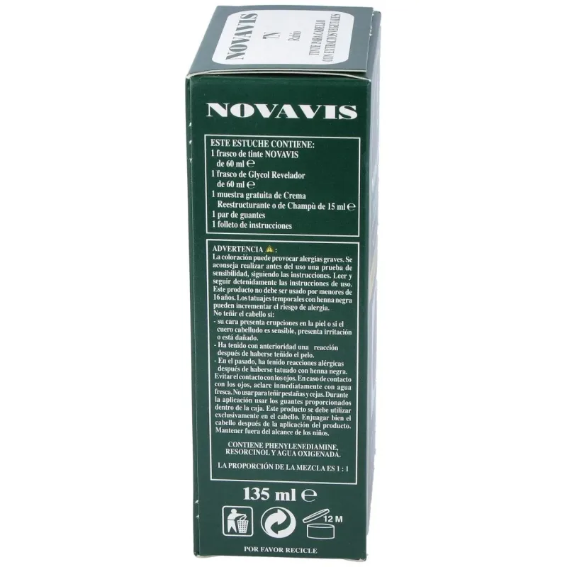 Novavis Tinte 7N Rub | Farmacia Barata