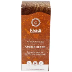 Khadi Herbal Color Castaño Dorado, 100 g