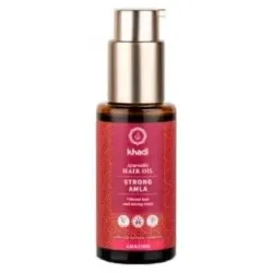 Khadi Aceite Capilar Amla-Fort Brillante, 50 ml