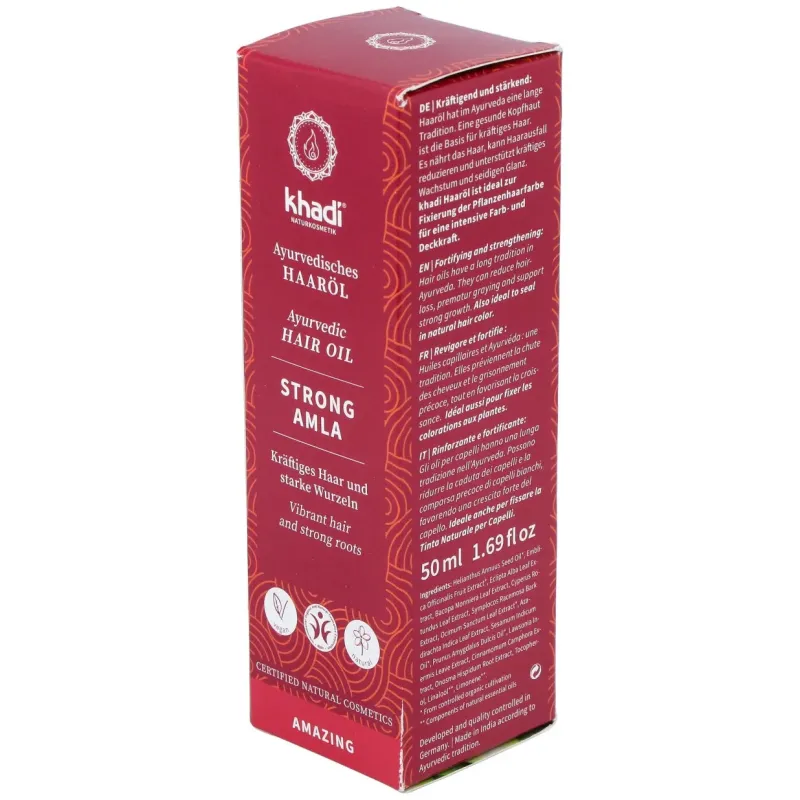 Khadi Aceite Capilar Amla-Fort 50ml | Farmacia Barata
