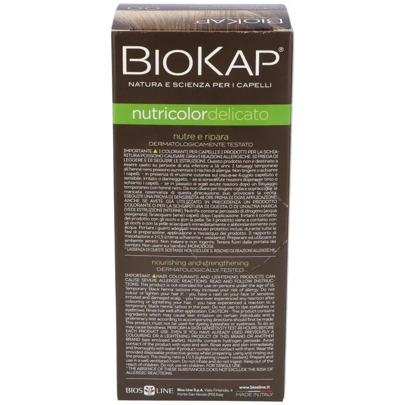 Biokap Tinte Delicato 0.0 Crema Decol | Farmacia Barata