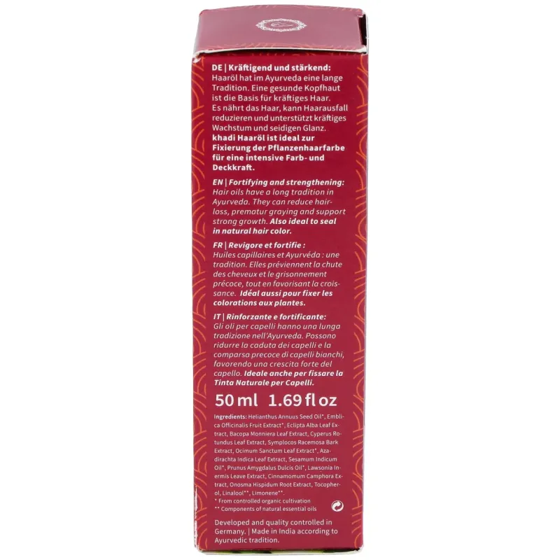 Khadi Aceite Capilar Amla-Fort 50ml | Farmacia Barata