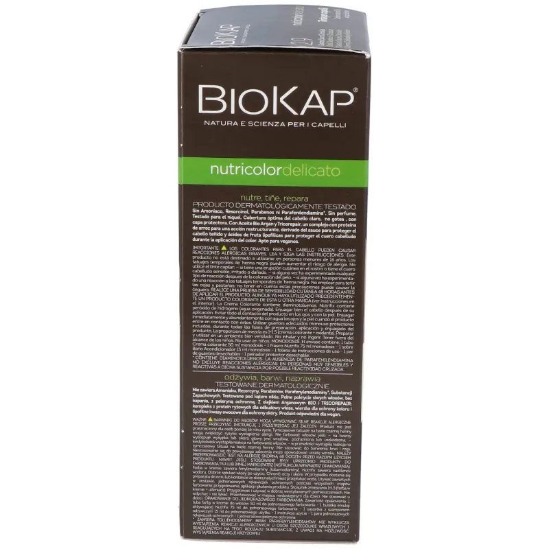 Biokap Tinte Delicato Castaño Oscuro 2.90 | Farmacia Barata
